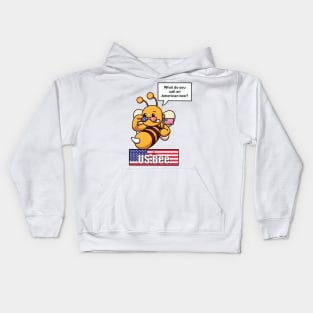 What Do You Call An American Bee? Kids Hoodie